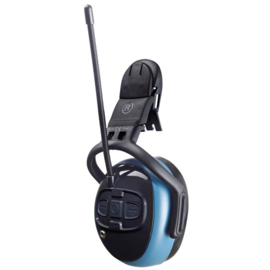Casque antibruit FM Pro avec radio intégrée miniature